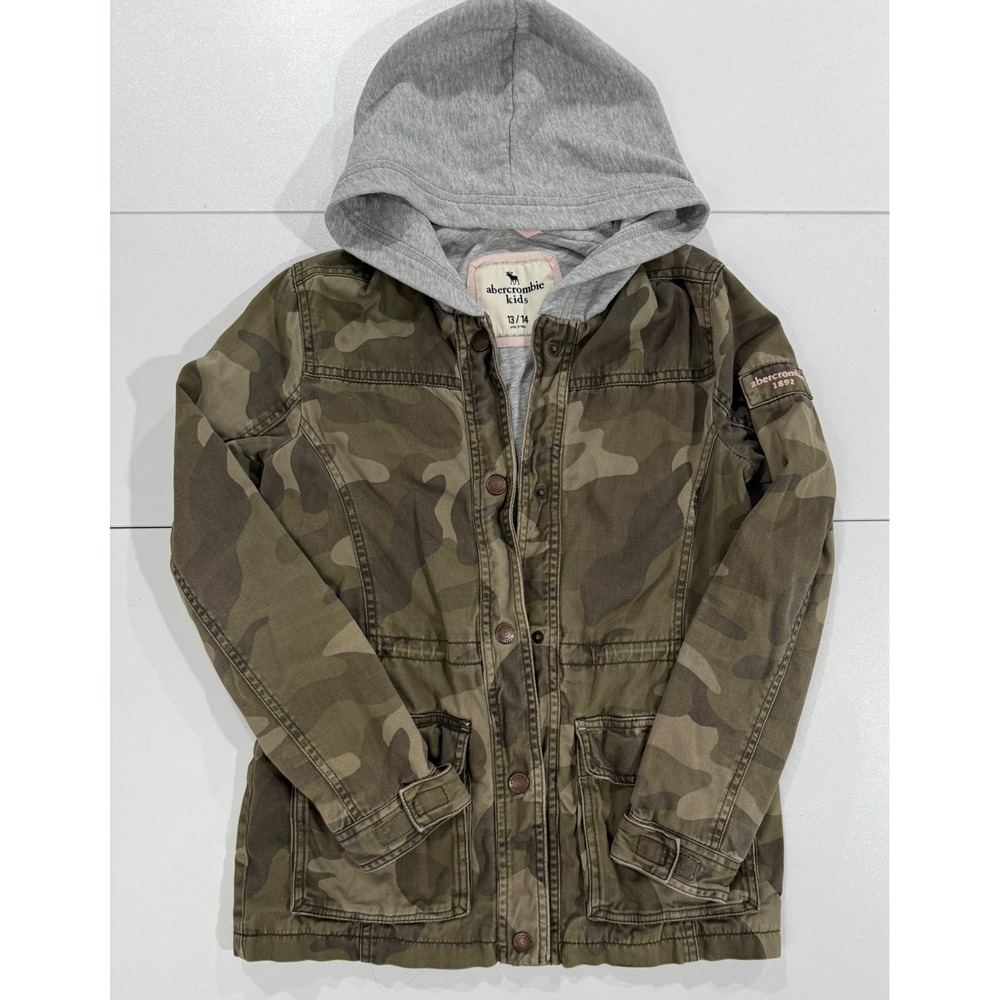 Kids Camouflage Jacket with Hood